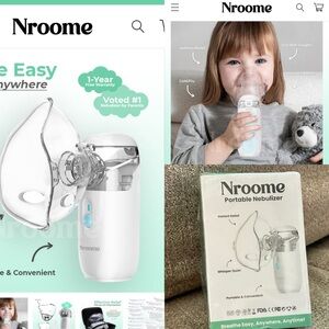 Nroome Portable Nebulizer New Sealed in Box